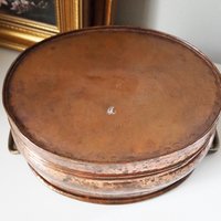 Vintage copper planter | Large copper planter | Oval copper planter | Vintage copper pot