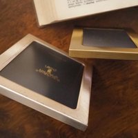 Vintage photo frames | Set of two vintage frames | Jyden photo frames | Small photo frames | Mismatched vintage frames