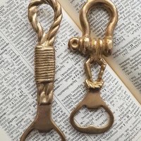 Vintage brass bottle opener set | Brass bottle openers | Vintage brass bottle openers | Vintage bottle openers
