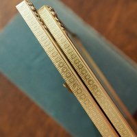 Set of two vintage photo frames | Vintage brass frames | Matching vintage frames | Vintage brass frame set | Vintage Jyden frames