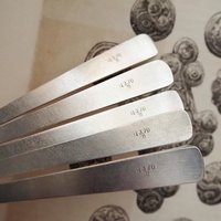 Set of five vintage teaspoons | Vintage alpacca silver teaspoons | Large teaspoons | Ornate teaspoons | USSR teaspoons