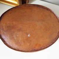 Vintage copper planter | Large copper planter | Oval copper planter | Vintage copper pot