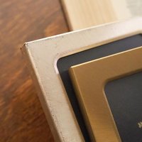 Vintage photo frames | Set of two vintage frames | Jyden photo frames | Small photo frames | Mismatched vintage frames