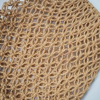 Vintage macrame bag | Bamboo and jute bag | Vintage bag with bamboo handles | Boho vintage bag | Macrame bag with bamboo handles