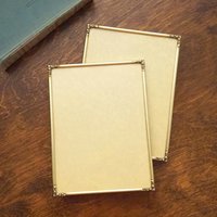 Set of two vintage photo frames | Vintage brass frames | Matching vintage frames | Vintage brass frame set | Vintage Jyden frames