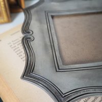 Vintage photo frame | Etain Fin frame | Vintage pewter photo frame | Vintage picture frame | Pewter picture frame | Etain Fin Zinn 95%