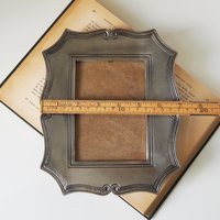 Vintage photo frame | Etain Fin frame | Vintage pewter photo frame | Vintage picture frame | Pewter picture frame | Etain Fin Zinn 95%
