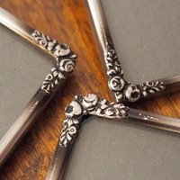 Set of three vintage photo frames | Vintage silver plated photo frames | Silver plated square frames | Silver plated picture frames