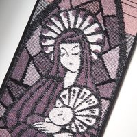 Vintage wall hanging | Religious wall hanging | Vintage religious wall hanging | Scandinavian woven textile | Made in Finland