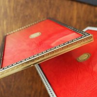 Vintage photo frames | Set of two vintage photo frames | Brass picture frames | Mismatched vintage frames | Made in Denmark