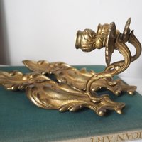Pair of vintage candle sconces | Vintage wall sconces | Vintage candle sconces | Wall candle sconce pair