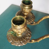 Pair of vintage candle sconces | Vintage wall sconces | Vintage candle sconces | Wall candle sconce pair