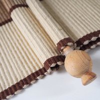 Vintage wall hanging | Large wall hanging | Scandinavian woven textile | Brown and beige wall hanging