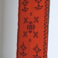 Vintage wall hanging | Long wall hanging | Scandinavian wall hanging | Vintage wall tapestry | Handmade wall tapestry | Reversible tapestry