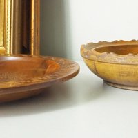Vintage wooden bowls | Hand carved wooden plates | Ornamented wooden bowls | Handmade vintage wood bowls | Vintage wood bowls