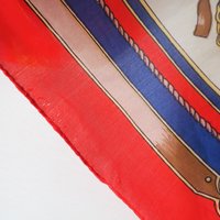 Vintage silk scarf | Vintage Egon von Furstenberg silk scarf | Large vintage silk scarf | Square silk scarf