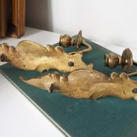 Pair of vintage candle sconces | Vintage wall sconces | Vintage candle sconces | Wall candle sconce pair
