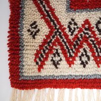 Vintage Rya wall hanging | Scandinavian Rya rug | Woollen vintage wall hanging | Vintage Rya rug | Traditional Scandinavian wall hanging