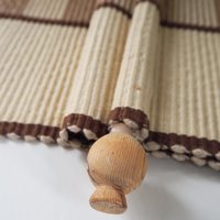 Vintage wall hanging | Large wall hanging | Scandinavian woven textile | Brown and beige wall hanging