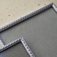 Set of two vintage silver plated photo frames | Silver plated photo frame 11x15 cm | Vintage silver plated picture frames | Vintage frames