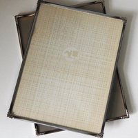 Set of two vintage photo frames | Mismatched photo frames | Vintage silver plated frames | Silver plated picture frames | Vintage frames