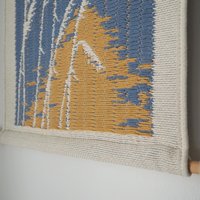 Vintage wall hanging | Sunset wall hanging | Vintage tapestry | Scandinavian woven textile | Made in Finland | Vintage wall tapestry