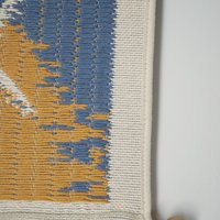 Vintage wall hanging | Sunset wall hanging | Vintage tapestry | Scandinavian woven textile | Made in Finland | Vintage wall tapestry