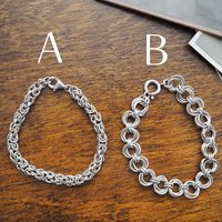 Vintage silver bracelets | Sterling silver bracelet | Vintage bracelet | Sterling silver bracelet | Vintage chain bracelets | 925 silver