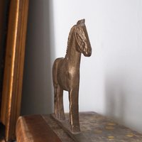 Vintage brass horse | Vintage horse figurine | Vintage horse ornament | Vintage brass figurine | Brass horse | Standing brass horse