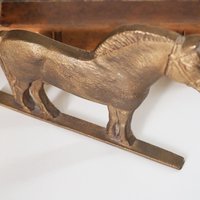 Vintage brass horse | Vintage horse figurine | Vintage horse ornament | Vintage brass figurine | Brass horse | Standing brass horse