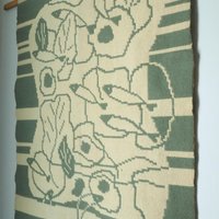 Vintage wall hanging | Handmade wall tapestry | Scandinavian wall hanging | Vintage wall tapestry | Reversible wall tapestry