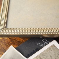 Set of two vintage brass photo frames | Brass photo frames 9x14 cm | Mismatched picture frames | Vintage brass picture frames