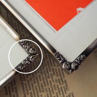 Set of two vintage silver plated photo frames | Small silver plated photo frames | Vintage picture frames | Matching frames