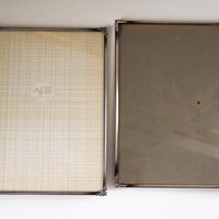 Set of two vintage photo frames | Mismatched photo frames | Vintage silver plated frames | Silver plated picture frames | Vintage frames