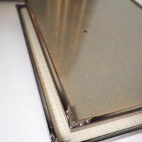 Set of two vintage photo frames | Mismatched photo frames | Vintage silver plated frames | Silver plated picture frames | Vintage frames