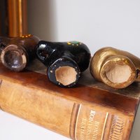 Vintage bird whistle set | Ceramic bird whistles | Retro bird whistles | Colourful bird whistles | Made in Finland | Finnish bird whistles