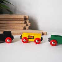Vintage Brio train set | Wooden train set for children | Vintage train set for kids | Vintage wooden toy train | Vintage toys | Brio 33115
