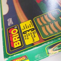 Vintage Brio train set | Wooden train set for children | Vintage train set for kids | Vintage wooden toy train | Vintage toys | Brio 33115