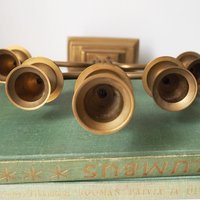 Vintage five arm candelabra | Brass candelabra | Five arm candlestick holder | Vintage candelabrum | Brass candelabrum