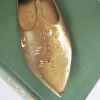 Vintage brass ashtray | Shoe shaped ashtray | Brass shoe ashtray | Brass home decor | Small ashtray | Vintage tobacciana