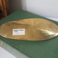 Vintage brass ashtray | Shoe shaped ashtray | Brass shoe ashtray | Brass home decor | Small ashtray | Vintage tobacciana