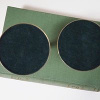 Pair of vintage candlestick holders | Brass candlestick holders | Simple brass candlestick holders | Brass candle holders