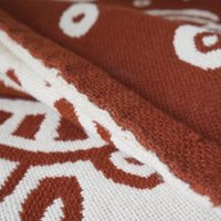 Vintage wall hanging | Long white and brown wall hanging | Scandinavian wall hanging | Vintage wall tapestry | Handmade wall tapestry