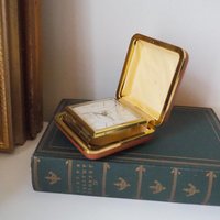 Vintage travel alarm clock | Europa alarm clock | Vintage wind up clock | Travel alarm clock | Working order