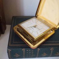 Vintage travel alarm clock | Europa alarm clock | Vintage wind up clock | Travel alarm clock | Working order