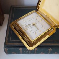 Vintage travel alarm clock | Europa alarm clock | Vintage wind up clock | Travel alarm clock | Working order