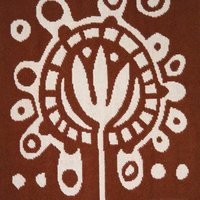 Vintage wall hanging | Long white and brown wall hanging | Scandinavian wall hanging | Vintage wall tapestry | Handmade wall tapestry