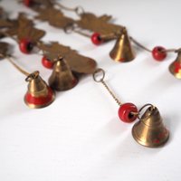 Vintage wind chime | Vintage brass wind chime | Brass wind chime | Angel wind chime with bells | Vintage Christmas decor