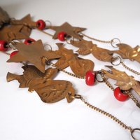 Vintage wind chime | Vintage brass wind chime | Brass wind chime | Angel wind chime with bells | Vintage Christmas decor