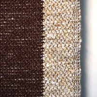 Vintage wall hanging | Lily of the Valley wall tapestry | Large wall hanging | Scandinavian woven textile | Brown wall hanging